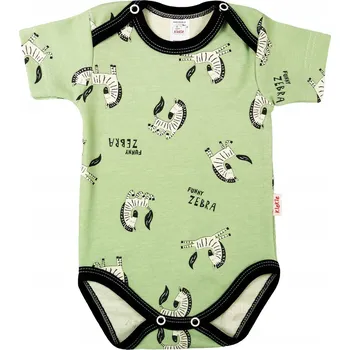 Body s KRÁTKÝM rukávem 100% BAVLNA vel. 86 KLEKLE