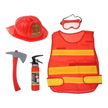 Karnevalový kostým Kostým Hasič GoDan vel. univerzální