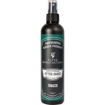 Voda po holení 250ml AFTER SHAVE ALPHA BARBERIA Svěžest Tobacco (Tabáková svěžest)