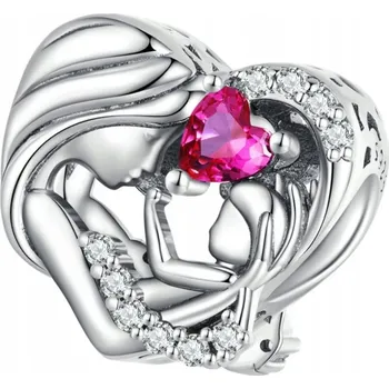 Přívěsek Charms pro maminku Přívěsek Charms Maminka Dítě Charms Stříbro 925