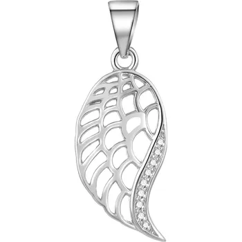 Šperk Stříbrný přívěsek se zirkony Andělské křídlo AGH638L Beneto