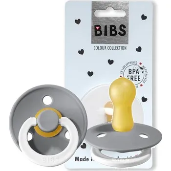 dudlíky Kulatý gumový Dudlík Bibs 0 +