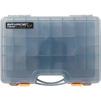 Bezpečnostní kamera Krabička Savage Gear Lurebox 2 Sided Smoke Large stříbrná