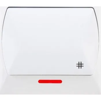 vypínač Křížový vypínač Klasik Ospel bílý ŁP-4AS/00