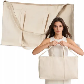 Allbag nákupní taška látková, bez vzoru