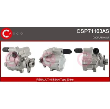 Posilovač řízení Hydraulické čerpadlo, řízení CASCO CSP71103AS
