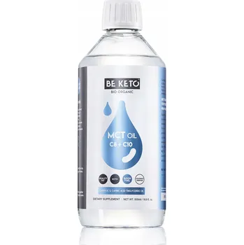Rostlinný olej BeKeto MCT olej C8+C10 500 ml