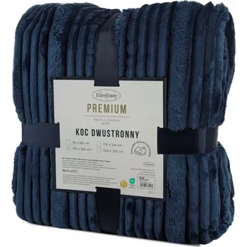 Prostěradlo Deka Eurofirany polyester 150 cm x 200 cm modrá