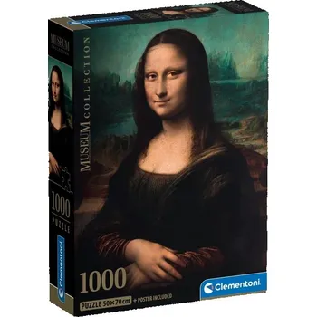 Puzzle PUZZLE 1000 MUZEUM MONA LISA CLEMENTONI 37094