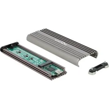 Externí pevný disk Delock External Enclosure for M.2 NVMe PCIe SSD with SuperSpeed USB 20 Gbps (USB 3.2 Gen 2x2) USB Type-C female - tool free - Kr