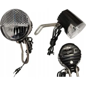 Cyklosvítilna Přední světlo na kolo s dynamem a funkcí udržení světla AWR1120