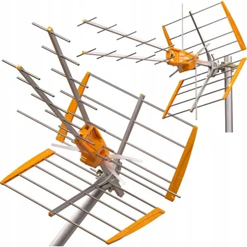 Televizní anténa Anténa DVB-T2 Televes V+ MiX Combo UHF VHF pro pozemní digitální vysílání (horizontální/vertikální)