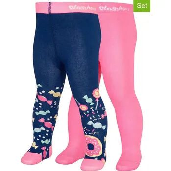 Playshoes Pink/ Dunkelblau 4015304 128