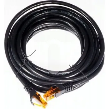 Síťový kabel Patchcord Libox U/UTP 6 RJ45 / RJ45 10 m černý