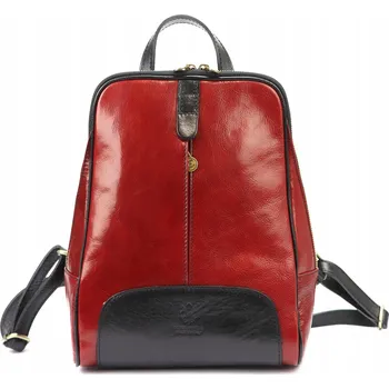 Městský batoh STYLOVÝ MÓDNÍ DÁMSKÝ BATOH PREMIUM Z PRAVÉ KŮŽE FLORENCE