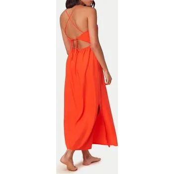 Dámské šaty Triumph Letní šaty Beach MyWear 10217797 Oranžová Regular Fit 38