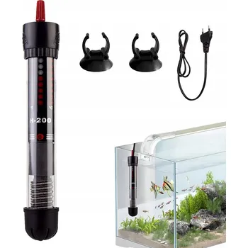 Topítko do akvária AKVARIJNÍ TOPÍTKO S TERMOSTATEM, REGULACE TEPLOTY 20-34°C, PRO AKVÁRIA DO 375L, 300W