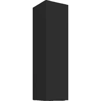 Kuchyňská skříňka Vysoká horní kuchyňská skříňka LUNARA - šířka 30 cm, černá
