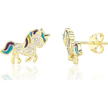 Šperk Náušnice JVD SVLE3344XJ6GO00 stříbrné