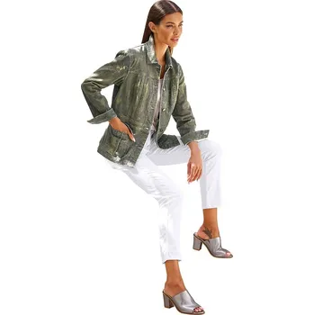 Dámská vesta Bunda Heine Grün 4035851 36