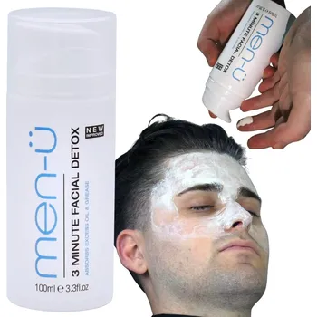 Pleťová maska Men-u D-Tox Pánská maska pro zmatnění a čištění pleti 100 ml
