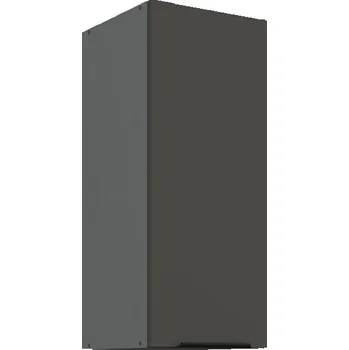 Kuchyňská skříňka Horní kuchyňská skříňka LUNARA - šířka 30 cm, grafit / antracit