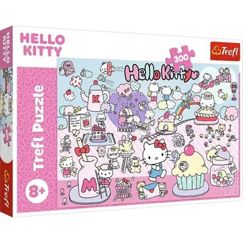 Puzzle Puzzle 300 dílků: Poznej svět Hello Kitty