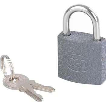 Visací zámek Zamek Xlocker GrayXT 025 mm, visací, šedý