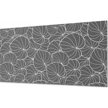 Obraz Samolepicí obklad s grafikou Listy v jemném XXL vzoru 120 x 60 cm