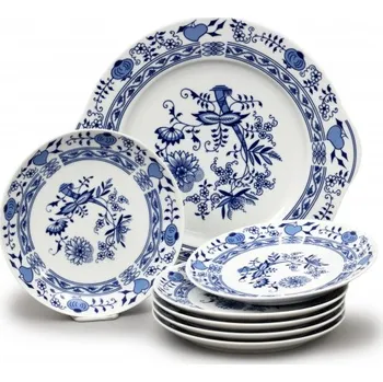 Stolování Thun Henrieta Saphyr koláčová souprava 7 ks