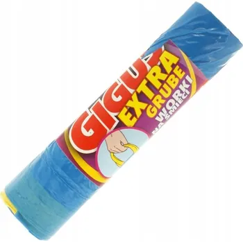 Pytle na odpadky Pytle na odpadky Giguś 60 l modré s úchytem 10 ks