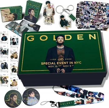 Obraz Fotografie Kpop BTS JUNGKOOK GOLDEN Album 10 x 6 cm