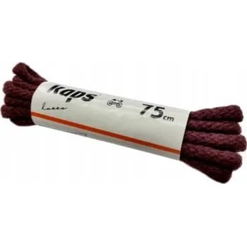 Tkaničky do bot Kaps tkaničky červené o délce 75 cm