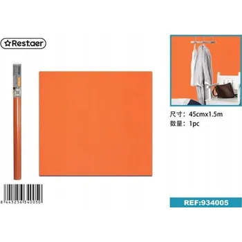 Tapeta Tapeta Samolepicí Oranžová 45 cm x 1.5 m Vysoká kvalita