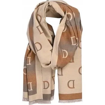 Šála Teplá šála s ombre vzorem, měkká a hladká, podzimní/zimní, 180x65 cm