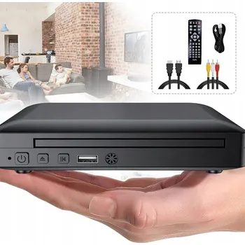 DVD PŘEHRÁVAČ USB CD DVD HD 1080P S HDMI PRO TV MINI SET