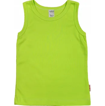 Pánské tílko Tílko tričko bez rukávů ZELENÉ vel. 98 KLEKLE