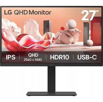 Monitor LCD Monitor LG 27BA75QB-B 27" 2560 x 1440 px IPS / PLS