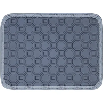 Miska pro psa Silikonová podložka pod misku Max-Dywanik šedá 1 l