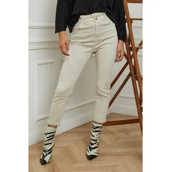 Dámské džíny Džíny Plume Beige 3281111 36