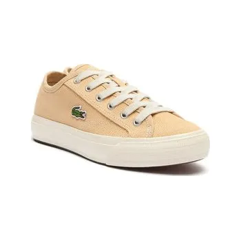 Dámská obuv Lacoste Tenisky Backourt 747CFA0006 Hnědá 37
