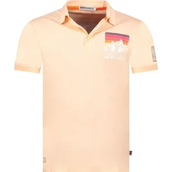 Pánské tričko Tričko Geographical Norway Peach 374313 L