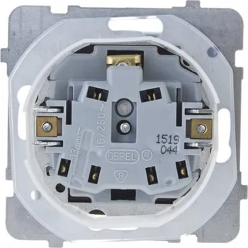 Elektrická zásuvka Elektrická Zásuvka hermetická Ospel hnědá