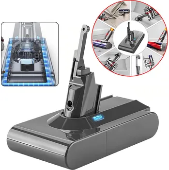 BATERIE PRO DYSON V8 SV10 4800MAH S FUNKCÍ NABÍJENÍ A VYSOKÝM VÝKONEM