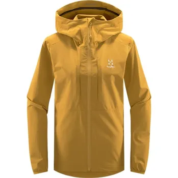 Dámská softshellová bunda Haglöfs Discover touring - oranžová Velikost: M