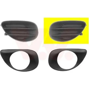 Nárazník Větrací mřížka, nárazník VAN WEZEL 5432591