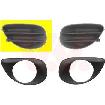 Nárazník Větrací mřížka, nárazník VAN WEZEL 5432592