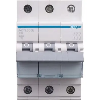 Jistič Jistič Hager 230 V IP20 6 A