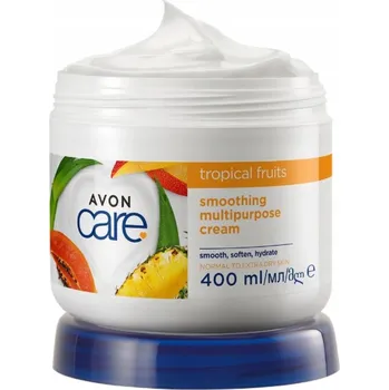 Tělový krém AVON CARE VYHLAZUJÍCÍ KRÉM NA OBLIČEJ, RUCE A TĚLO TROPICKÉ OVOCE 400 ml