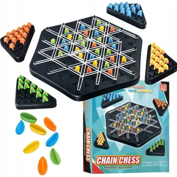 Desková hra Vzdělávací magnetická hra šachy s gumovými figurkami, sada Chess pro 2-4 hráče